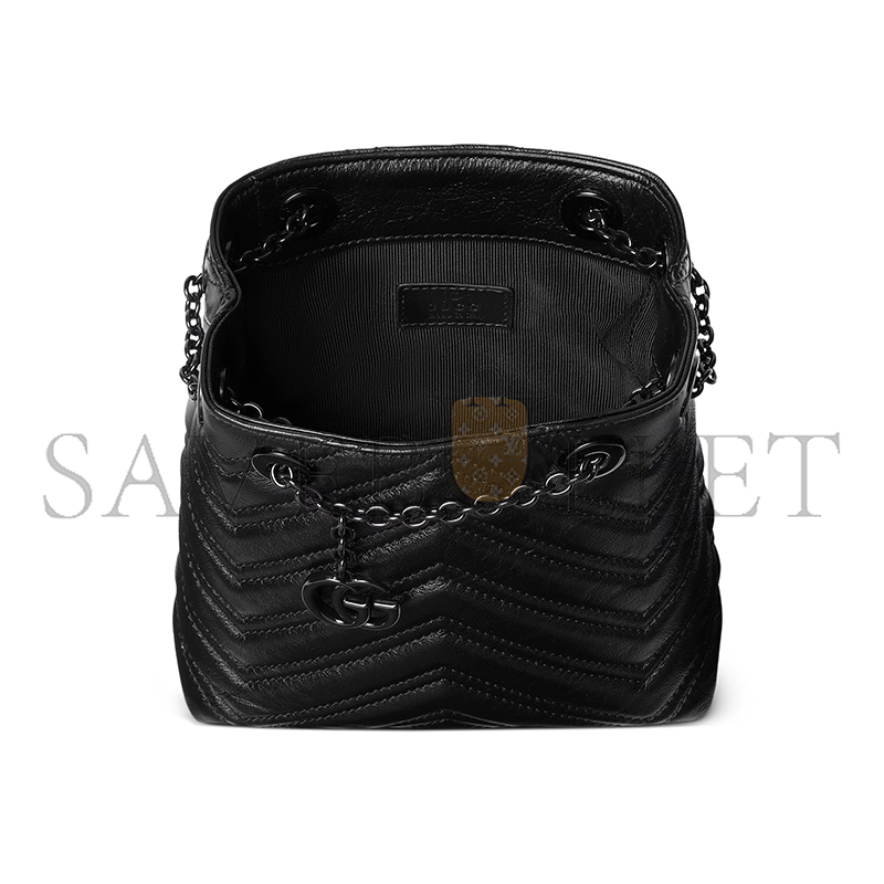 GUCCI GG MARMONT NANO BUCKET BAG 856404 (17*16*6.5cm)